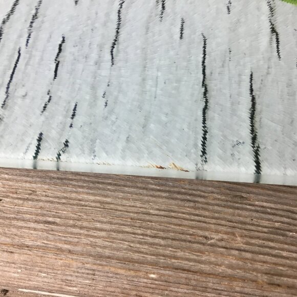 OOPS - Blue Flowers Bandana Pig Glass Cutting Board - Picture 9 of 10